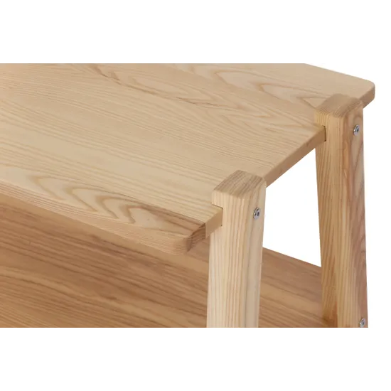 Harmony Education - Solid Timber Open Frame Shelf - Triple - Modern Teaching Aids NZ