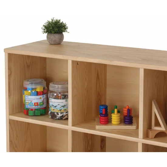 Harmony Education - Solid Timber Compartment Locker - Modern Teaching Aids NZ