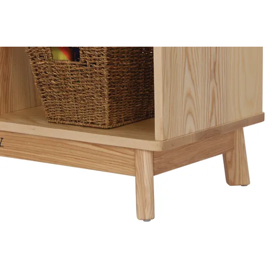 Harmony Education - Solid Timber Open Back Shelf - Double - Modern Teaching Aids NZ