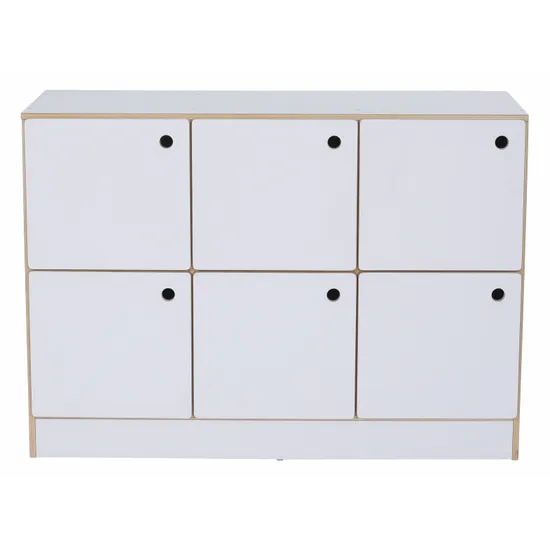 Norwegia Spaces - 6 Compartment Locker - Modern Teaching Aids NZ
