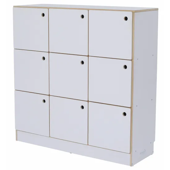 Norwegia Spaces - 9 Compartment Locker - Modern Teaching Aids NZ