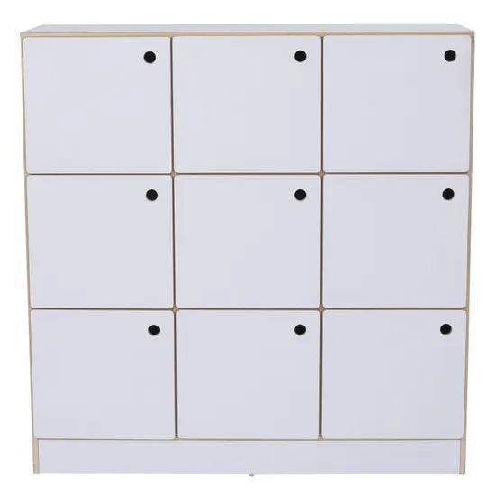 Norwegia Spaces - 9 Compartment Locker - Modern Teaching Aids NZ