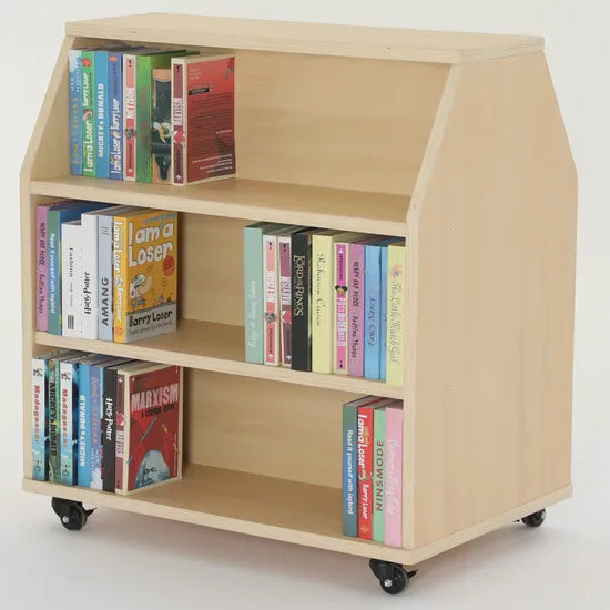 Ergerite Mobile Library Shelf Unit