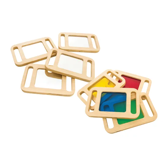 MTA Spaces - Wooden Viewers Double Set - 8 Pieces - Modern Teaching Aids NZ