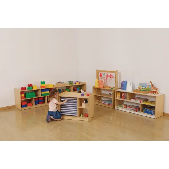 Natural Spaces - Drying Rack Cabinet - Modern Teaching Aids NZ