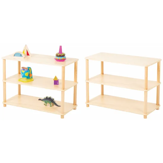 Stockholm Spaces Open-Back 2-Shelf Storage - Pack of 2