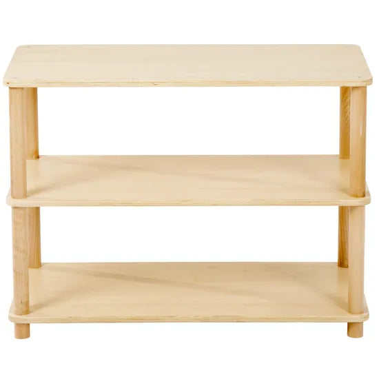 Natural Spaces Open-Back 2-Shelf Storage - Modern Teaching Aids NZ