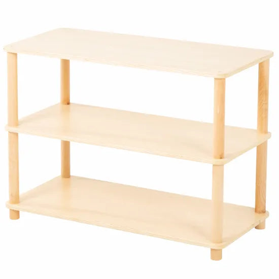 Natural Spaces Open-Back 2-Shelf Storage - Modern Teaching Aids NZ