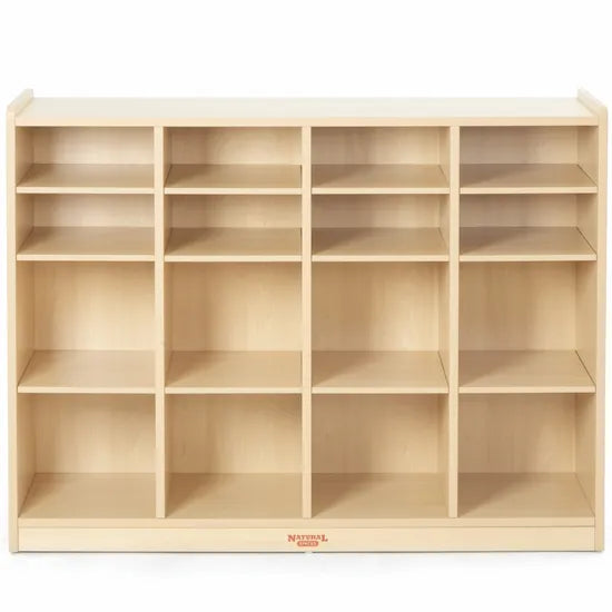 Natural Spaces - Storage Unit - 16 Compartments - Modern Teaching Aids NZ