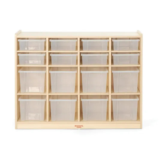 Natural Spaces - Storage Unit and 16 Containers - Modern Teaching Aids NZ