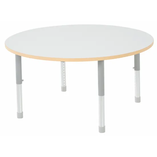 Natural Spaces - Round Table - White - 120 cm - 39-61.5 cm - Modern Teaching Aids NZ