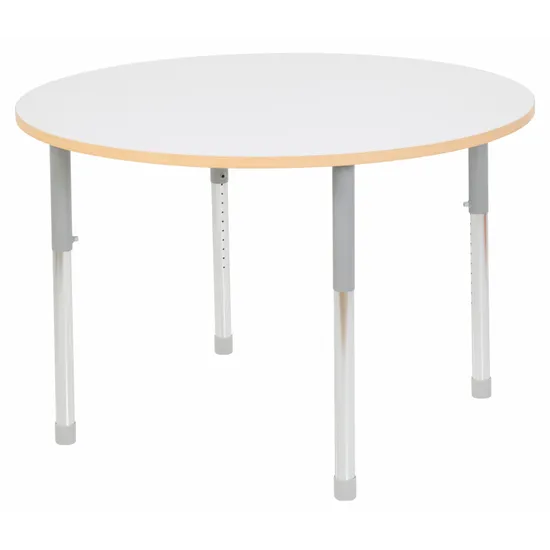 Natural Spaces - Round Table - White - 120 cm - 57-79.5 cm - Modern Teaching Aids NZ