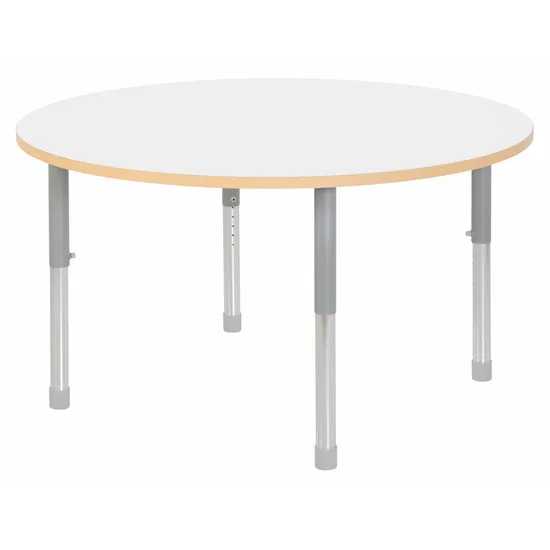 Natural Spaces - Round Table - White - 120 cm - 57-79.5 cm - Modern Teaching Aids NZ