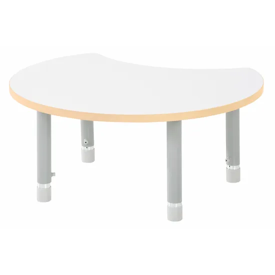 Natural Spaces - Round Table - White - 85 cm - 39-61.5 cm - Modern Teaching Aids NZ