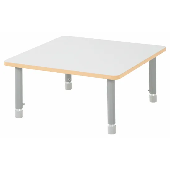 Natural Spaces - Square Table - White - 80 x 80 cm - 39-61.5 cm - Modern Teaching Aids NZ