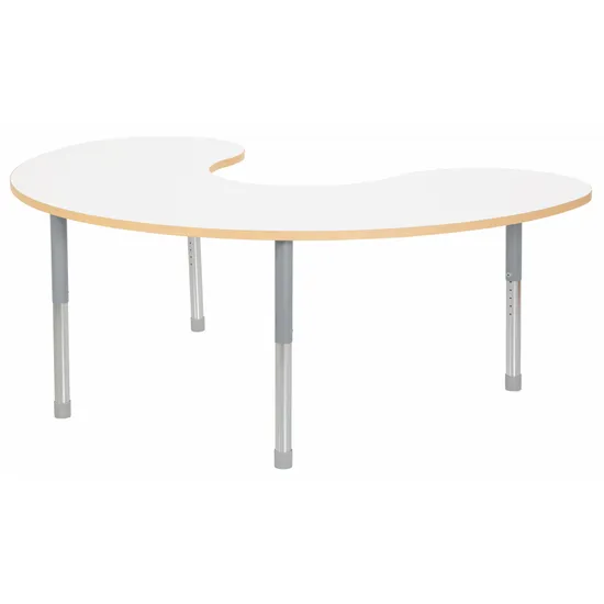 Natural Spaces - Group Table - White - 180 x 120 cm - 39-61.5 cm - Modern Teaching Aids NZ