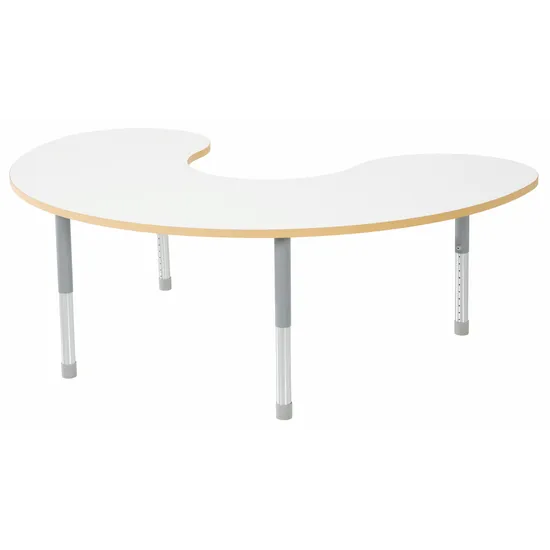 Natural Spaces - Group Table - White - 180 x 120 cm - 39-61.5 cm - Modern Teaching Aids NZ