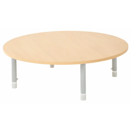 Natural Spaces - Round Table - Natural - 120 cm - 39-61.5 cm - Modern Teaching Aids NZ