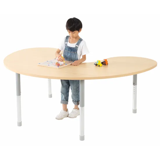 Natural Spaces - Group Table - Natural - 180 x 120 cm - 57-79.5 cm - Modern Teaching Aids NZ