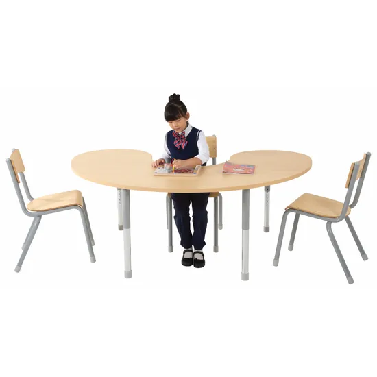 Natural Spaces - Group Table - Natural - 180 x 120 cm - 57-79.5 cm - Modern Teaching Aids NZ