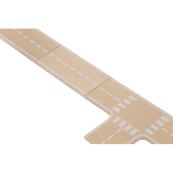 City Blocks Road Set 17 Pieces - Modern Teaching Aids NZ