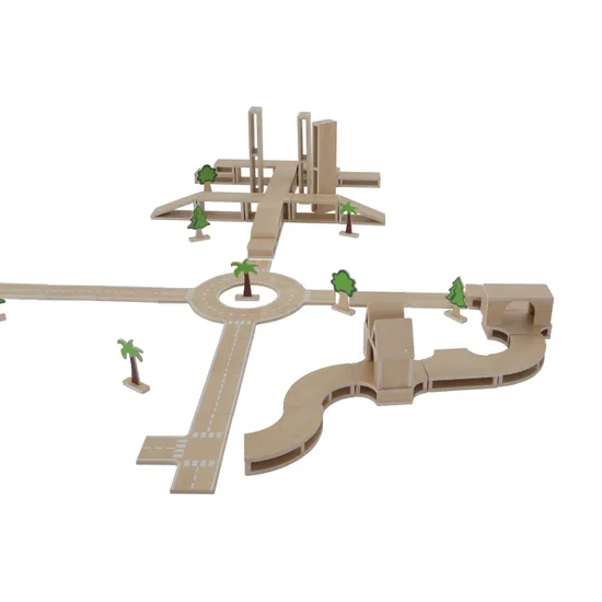 City Blocks Building Set - Modern Teaching Aids NZ