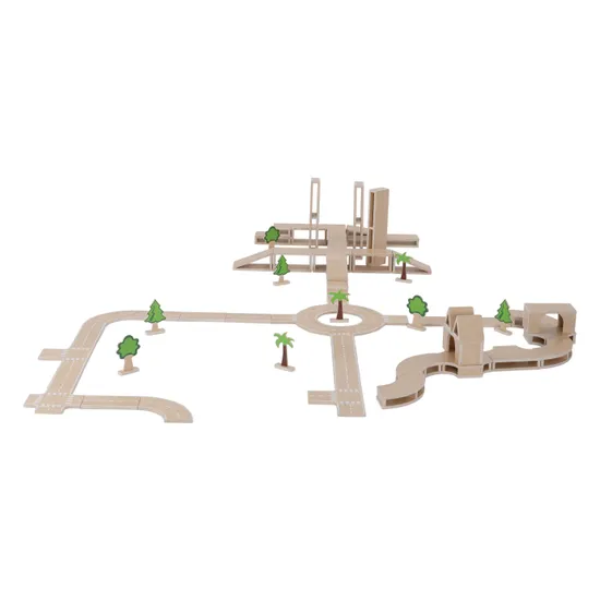 City Blocks Building Set - Modern Teaching Aids NZ