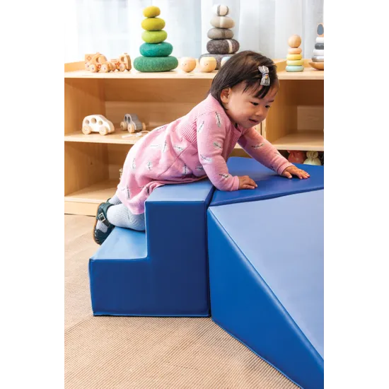 Slide & Steps Foam Play Set - 3 Pieces - Modern Teaching Aids NZ
