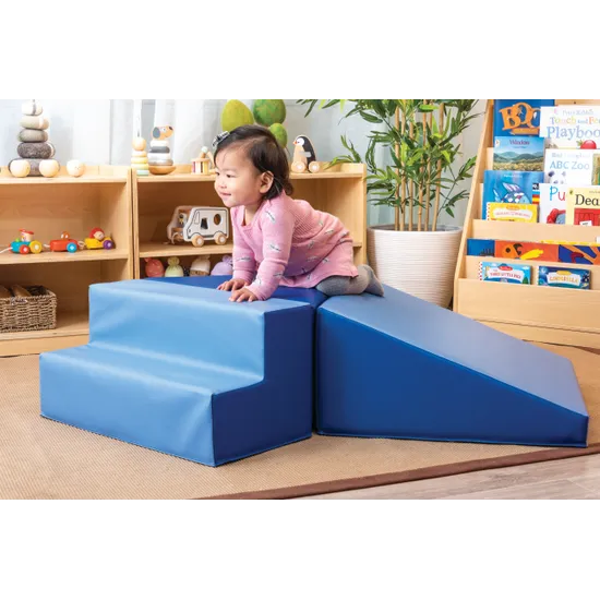 Slide & Steps Foam Play Set - 3 Pieces - Modern Teaching Aids NZ
