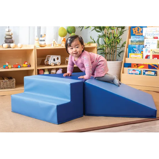 Slide & Steps Foam Play Set - 3 Pieces - Modern Teaching Aids NZ