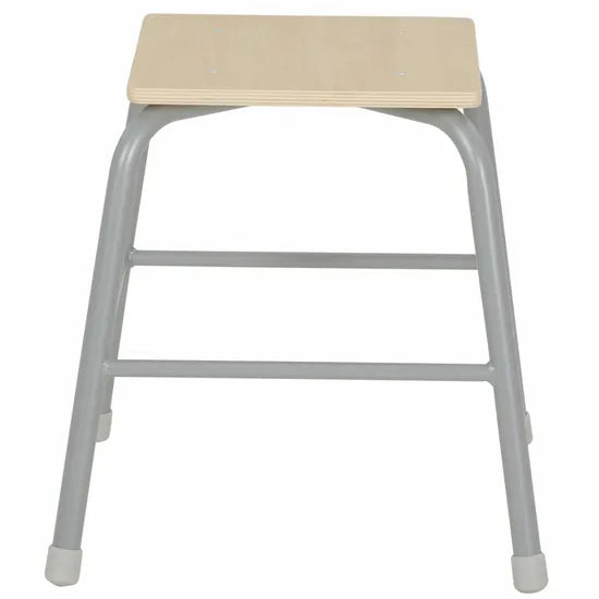 Natural Spaces - Stackable Metal Stool - 45 cm Seat Height - Modern Teaching Aids NZ