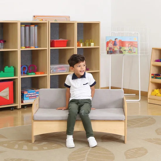 Natural Spaces - Double Children's Sofa - 92x45x46 - Modern Teaching Aids NZ