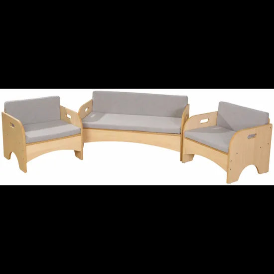 Natural Spaces - Children's Sofa Kit - 3 pieces - Modern Teaching Aids NZ