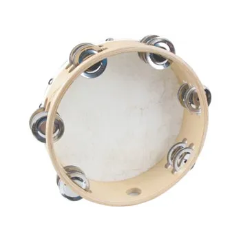 Tambourine - Double Jingles 20cm - Modern Teaching Aids NZ
