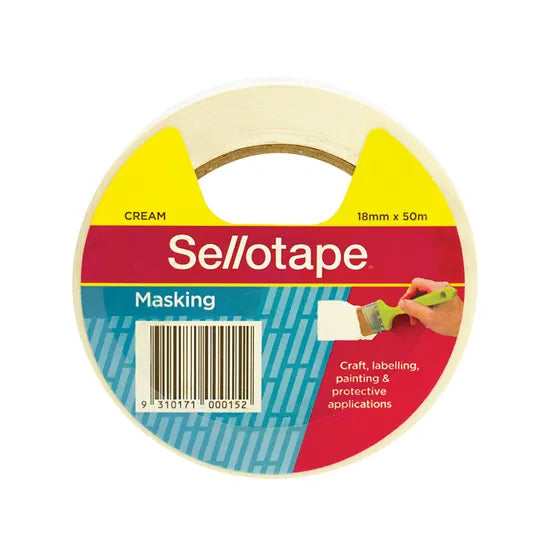 Sellotape Masking Tape 24 mm x Printer Combo