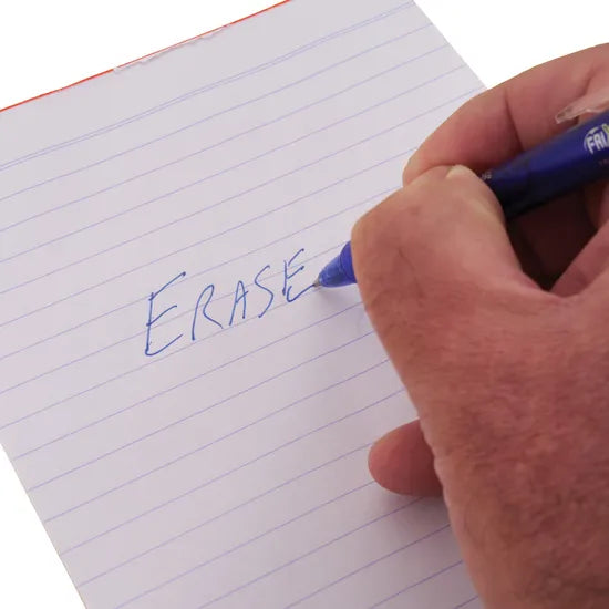 Frixion Clicker Erasable Pen Blue - Modern Teaching Aids NZ