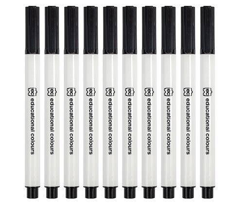 Whiteboard Marker Black 10pk