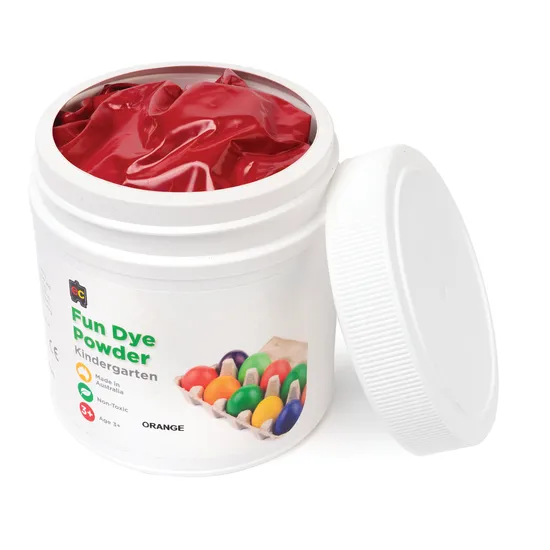 Fun Dye Powder - Orange 500g - Modern Teaching Aids NZ