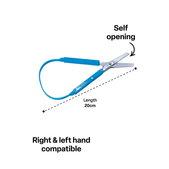 Squeezy Spring Loaded Scissors 20cm - Modern Teaching Aids NZ