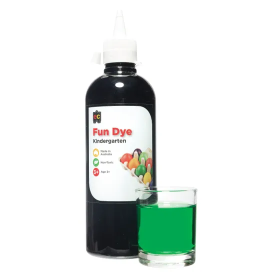Kindergarten Fun Dye - Green 500ml - Modern Teaching Aids NZ