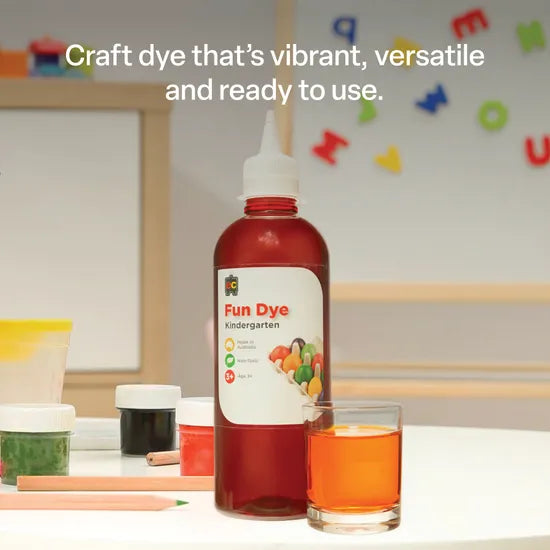 Fun Dye Kit - Set of 6 Colours - Modern Teaching Aids NZ