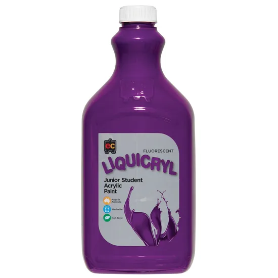 Liquicryl Fluoro Acrylic Paint 2 L - Purple