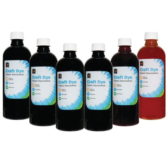 Craft Dye 500ml - Set of 6