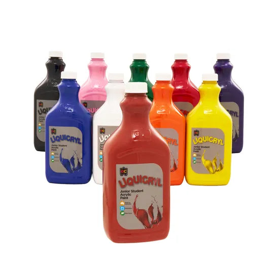 Liquicryl Acrylic Paint 2 L - Burnt Sienna