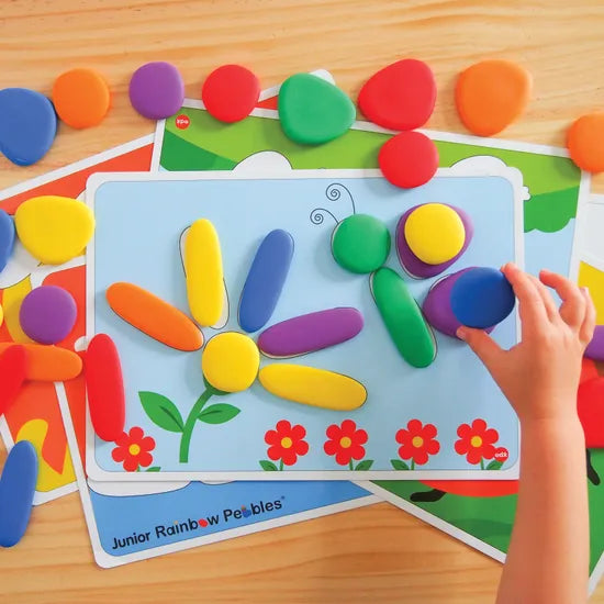 Rainbow Pebbles Kit - Assorted Colours, Set of 3