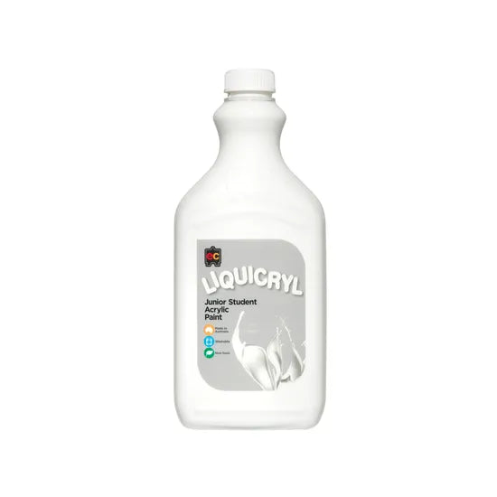 Liquicryl Acrylic Paint 2 L - White