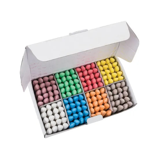 Stumpies Coloured Chalks - Box of 160 - Modern Teaching Aids NZ