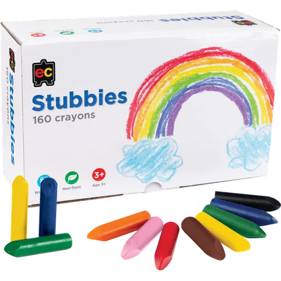Stubbies Crayons - Box of 160