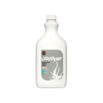 Liquitemp Poster Paint - White 2 Litre - Modern Teaching Aids NZ