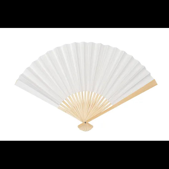 Wooden Paper Fans - Pack of 24 - Modern Teaching Aids NZ